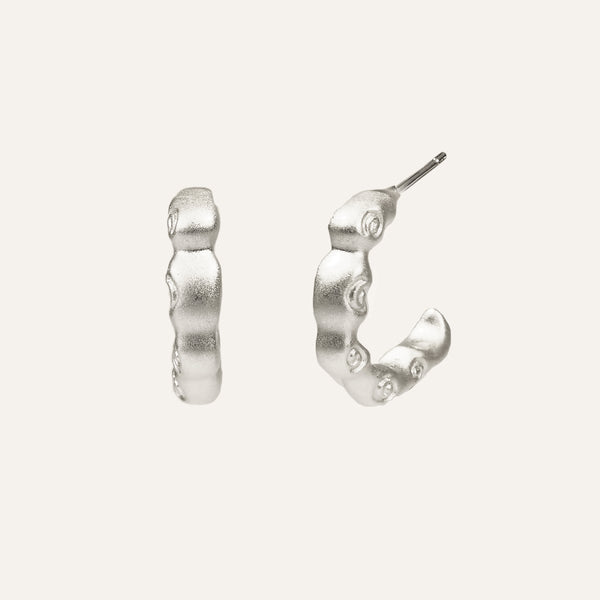 Spiral Hoop Earrings