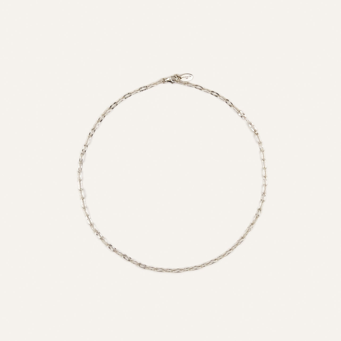 MINIMALKETTE SILBER