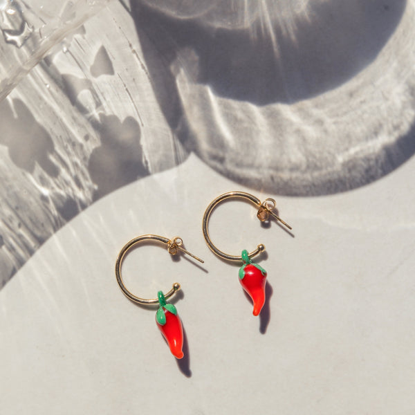 Spicy Hoop Earrings